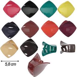 Pinza in Plastica Quadro Assortita